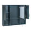 Armoire murale avec tablettes réglables, portes à fermeture en douceur pour la salle de bain-1096685036