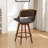 Faux Leather Swivel Counter Stools-1061908510-1061908496