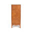 Armoire de salle de bain moderne avec tablettes réglables, laiton antique