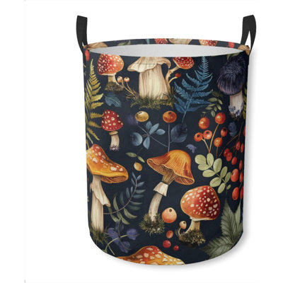Panier à linge Panier à linge pliable avec poignées Bac de rangement pour vêtements