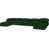 Green Boucle Fabric