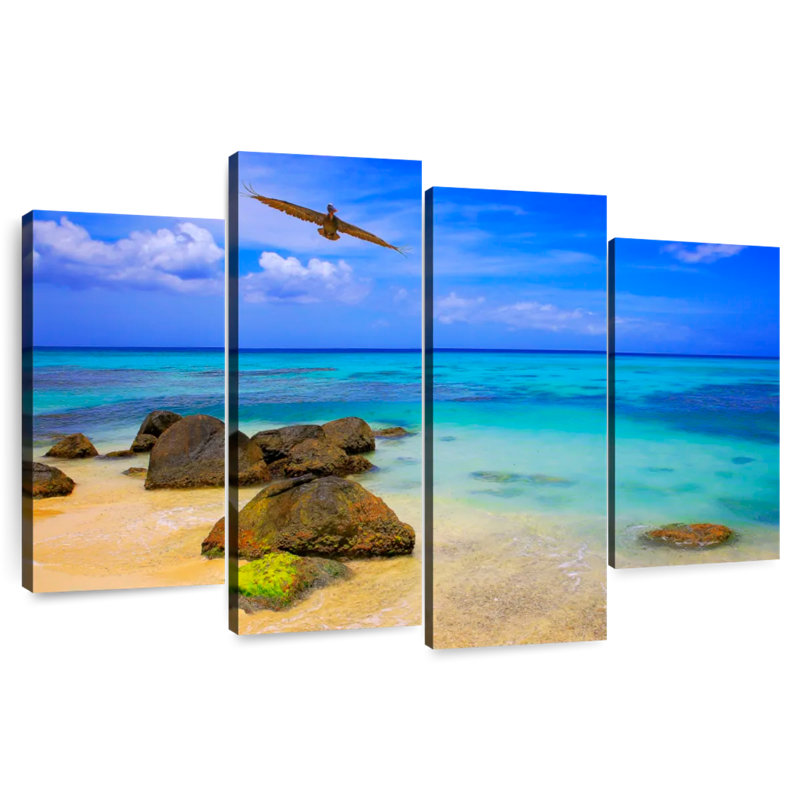 Gillard Montego Bay Pelican Flight, 54" H x 84" W