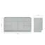 Base de meuble-lavabo simple Paulla-93147055
