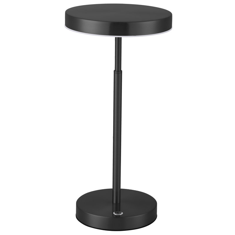 Lampe de table Hasime, Noir sableux