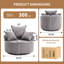 Fauteuil pivotant confortable Comfy Office