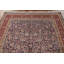 Tapis bleu floral traditionnel 7 x 10
