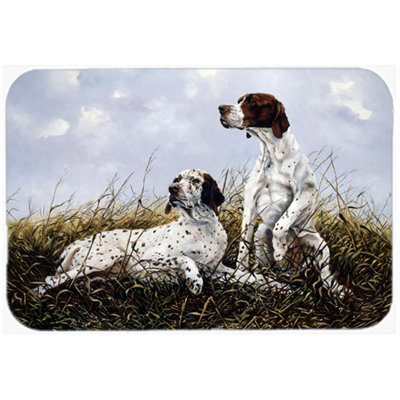Caroline's Treasures English Pointer Glass Cutting Board