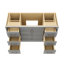 Alexandra Single Extra Wide Bath Vanity-225364031-224859240-225364002