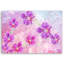 Mural, Orchid Flowers Abstraction - No Frame Print on Canvas-98482799