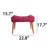 Kahmiah Polyester Upholstered Bench-835859051