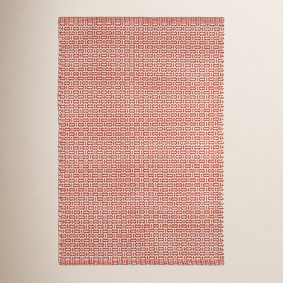Miss Muffet Hand-Woven Geometric Cotton Rug