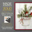 «Christmas Holiday Art CIXIX», reproduction encadrée - bois massif-1066402639-1066402638