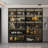 Abeeda Glass Door Dining Cabinet With Lighting