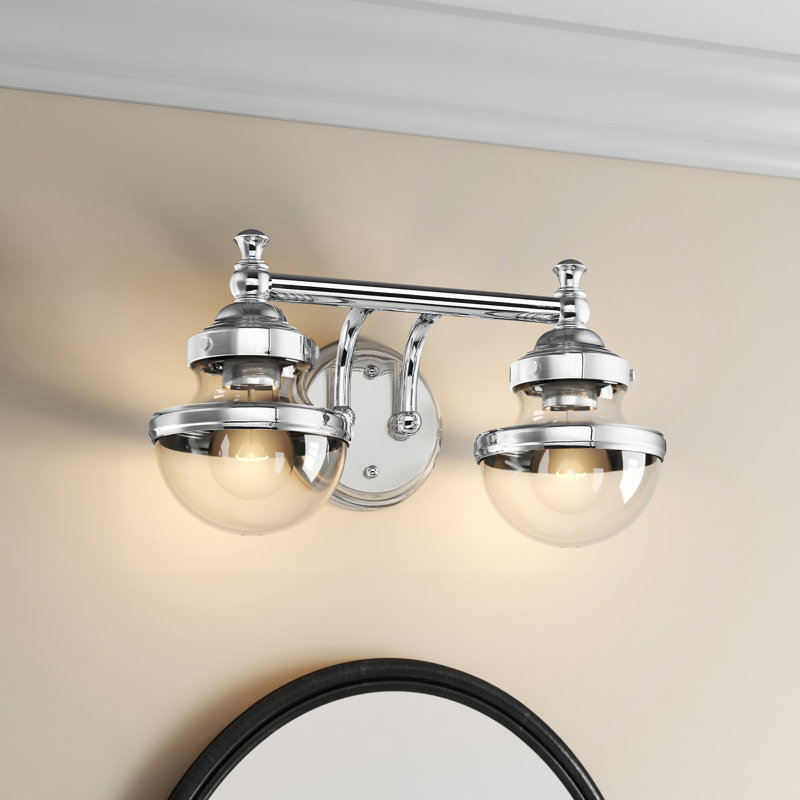 Liverman 2 - Light Dimmable Vanity Light, Polished Chrome