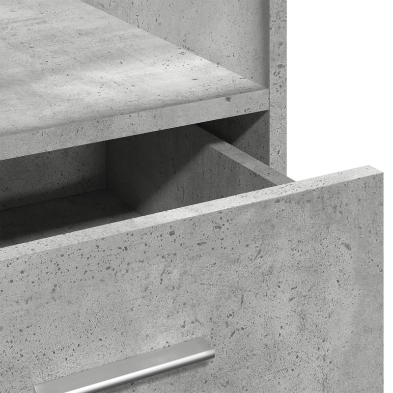 107cm Wood-based Material Lectern, Concrete grey