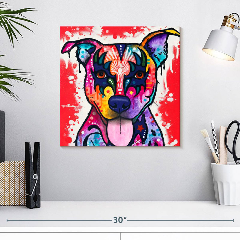 Brampt Kiss Dog, 16" H x 16" W