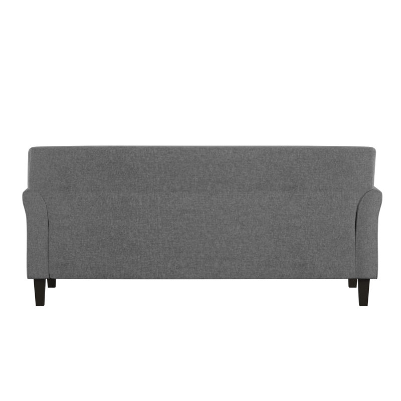 Ginnia Upholstered 77.25'' Sofa, Gray
