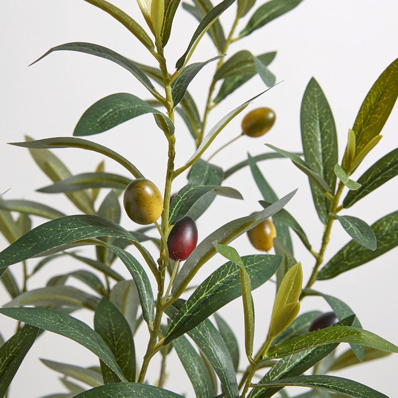 TREE OLIVE TOPIARY POT 34IN