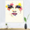 «Fashion Model With Vivid Make Up X», reproduction d'art sur toile Glam