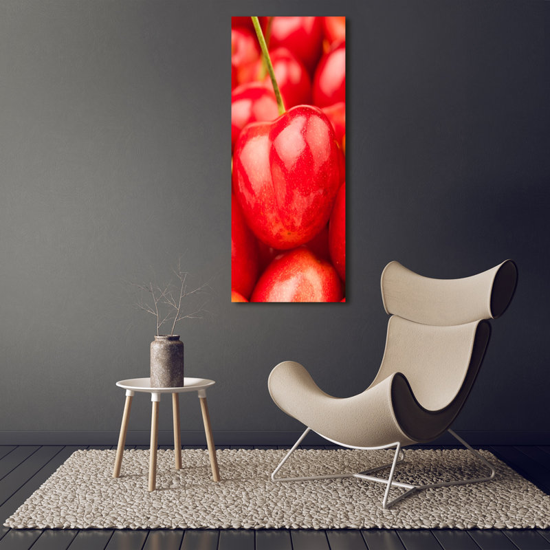 Cherries - Wrapped Canvas Print