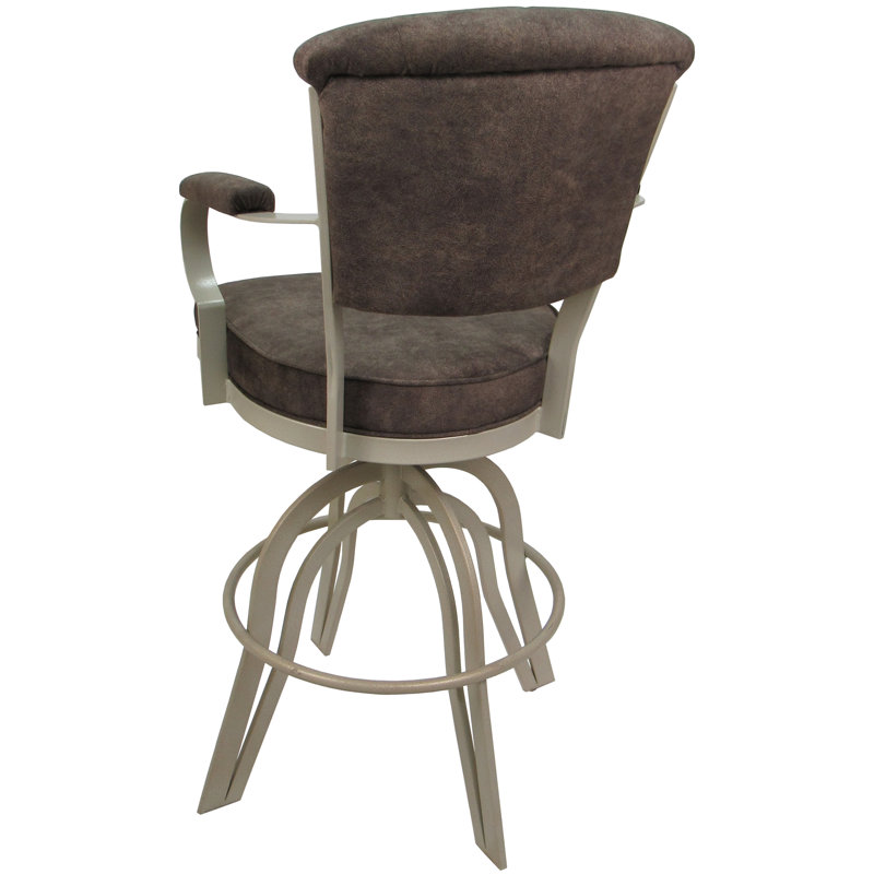 Tabouret de bar rotatif Racégal, Beige, Tabouret de bar (siège d'une hauteur de 26 po), Outlier Ash