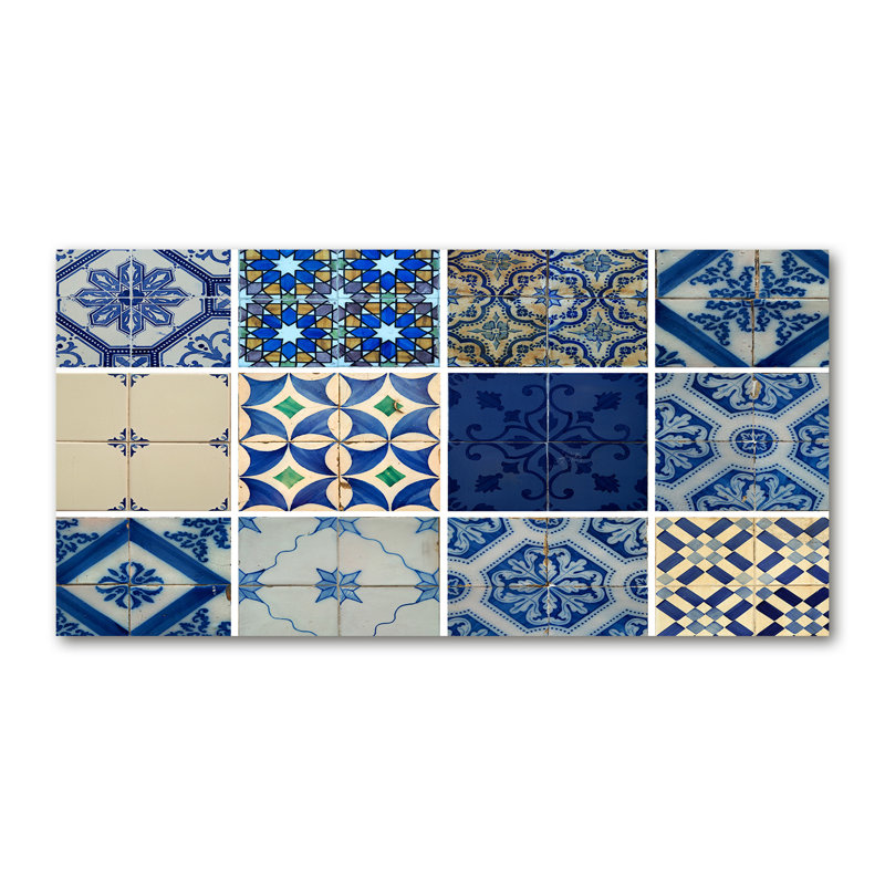 Portuguese Tiles - Wrapped Canvas Print