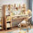 Coerd Kids Desk Learning Study Writing Desk Computer Table with Chair-1745778557