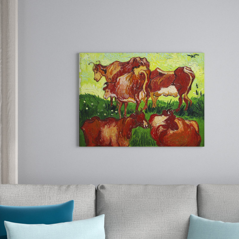 Vincent Van Gogh - Wrapped Canvas Painting, 60cm H x 80cm W x 1.8cm D