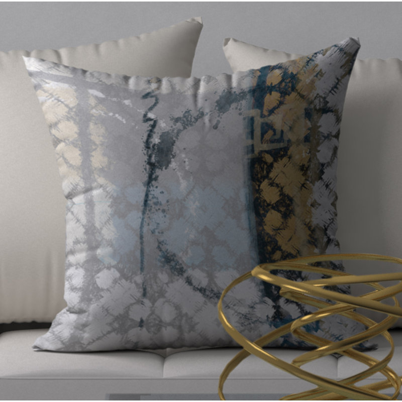Housse de coussin carrée/insert, 24 po x 24 po