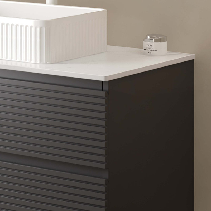 36" Wall Mounted Plywood Cabinet without basin
