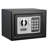 Stalwart Digital Security Safe Box for Valuables - Compact Steel Lock Box with Electronic Keypad