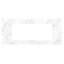 Trough 49" Single Bathroom Vanity Top in Carrara