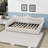 Upholstered Daybed with LED Lights-1239943036