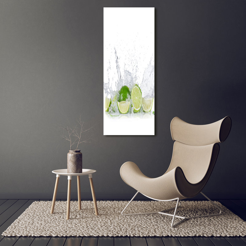 Lime - Wrapped Canvas Print