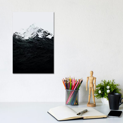 Those Waves Were Like Mountains by Robert Farkas - Wrapped Canvas Print