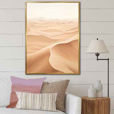 «Desert Sands Of Slumber Dreams III», reproduction sur toile