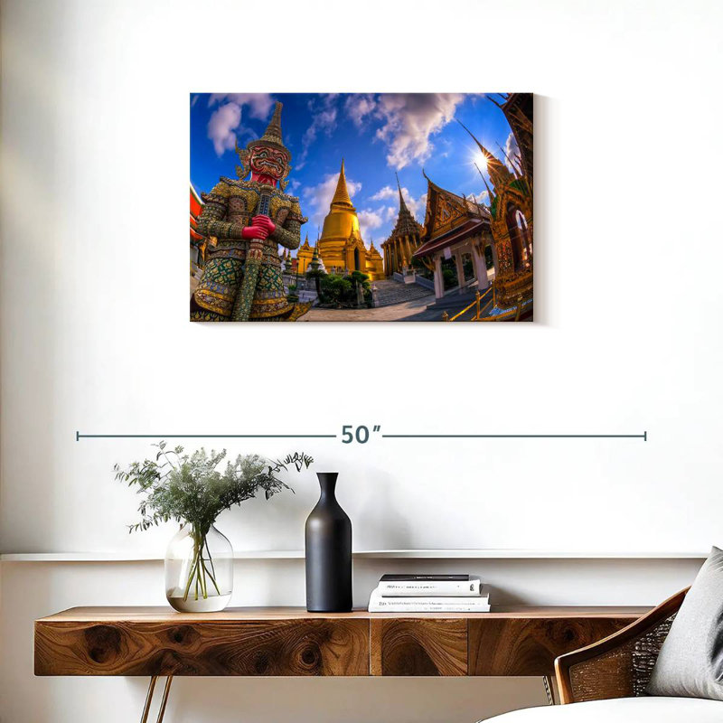 Adella Wat Phra Kaew Complex, 20" H x 30" W