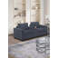 Ensemble de canapé avec porte-gobelet console-312438747