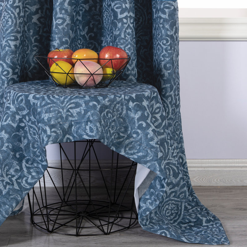 Sanor Room Darkening Pair, Blue