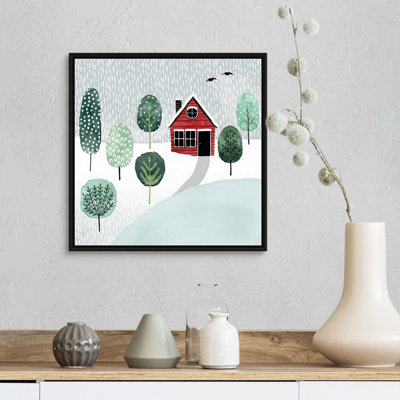 «Christmastown II» par Grace Popp - reproduction d'art sur toile