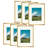 Drennon Metal Picture Frame, Aluminum Photo Frames for Table Top and Wall Mounting-1307128495-1307128491
