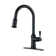 CASAINC 1.8 GPM Single-Handle Pull-Down Kitchen Faucet Single Hole Faucet