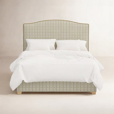 Stoffer Home x Cloth & Co. Cotton Upholstered Bed