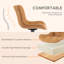 Tufted Swivel Leather Upholstered Side Chairs Modern Dining Chairs with Metal Legs-1094580372