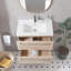 Ensemble de meuble-lavabo mural 30 po