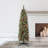 Home Heritage 5ft Stanley Cashmere Tree w/ Clear Lights, Pinecone, and Red Berry