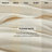 Reversible Tencel Bedding Sets, King/cal King, Ivory, Cool & Comfortable Year-round Blanket