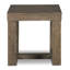 Table de bout carrée en bois massif et manufacturé Esmont-87422271
