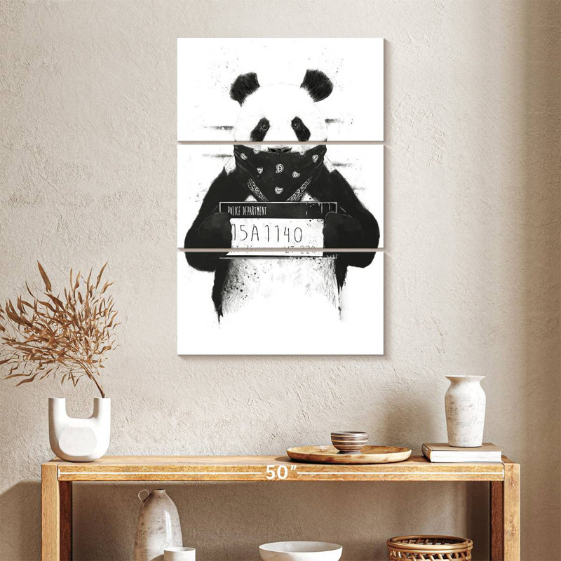 Brampt Bad Panda, 32" H x 20" W