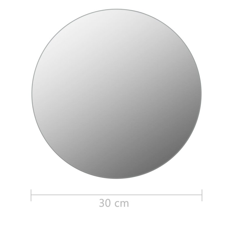 Annija Wall Mirror, 30 cm H x 30 cm W